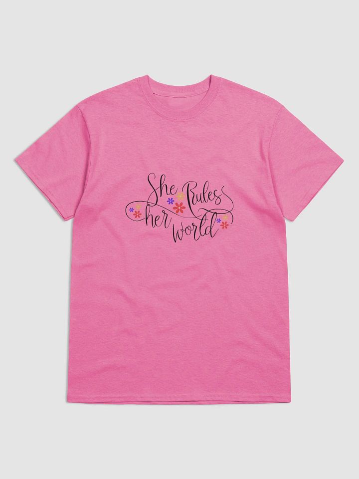 She Rules Her World T-shirt product image (2)