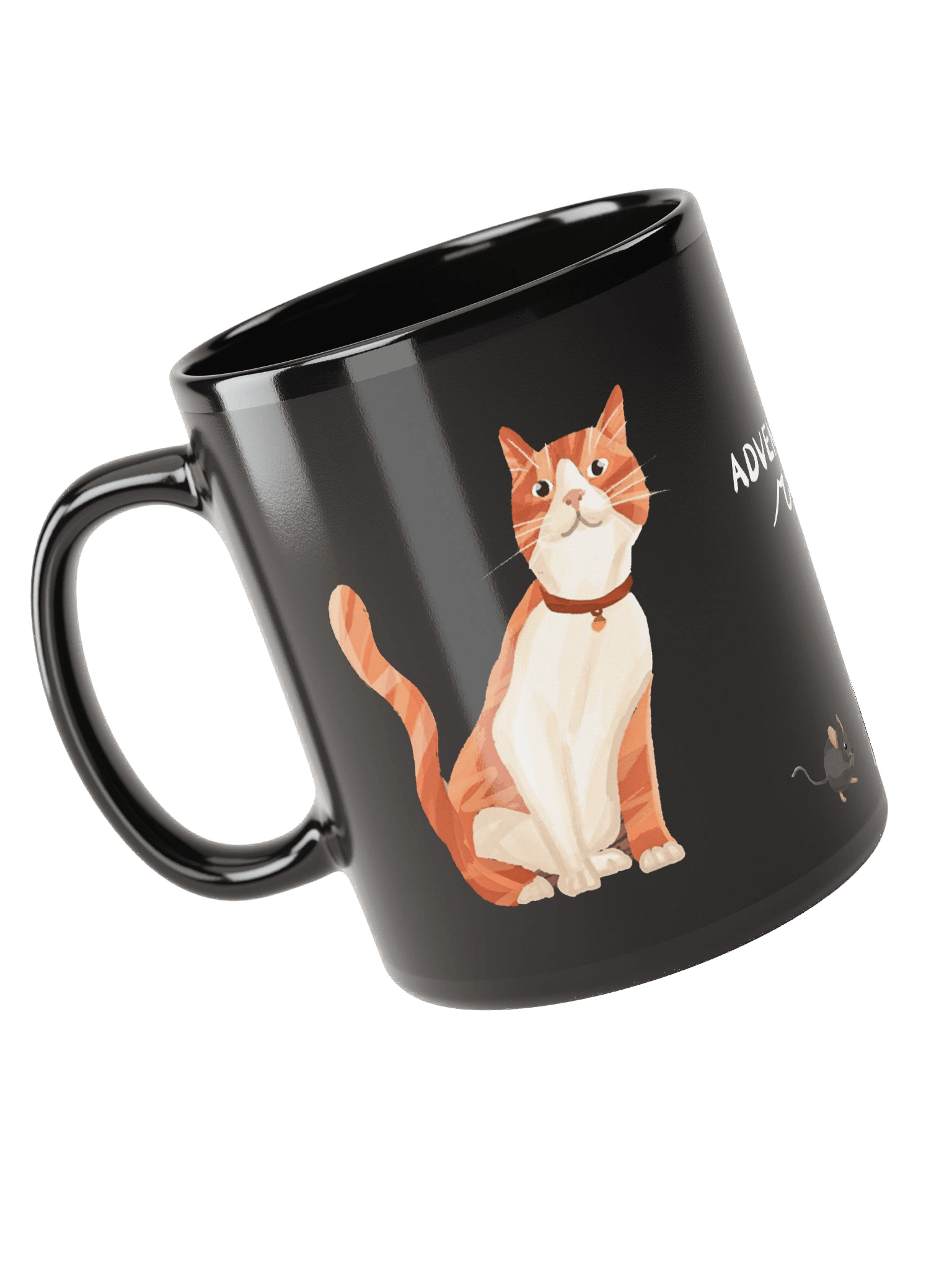 Picture Book Mug (Black) 🐈 product image (3)