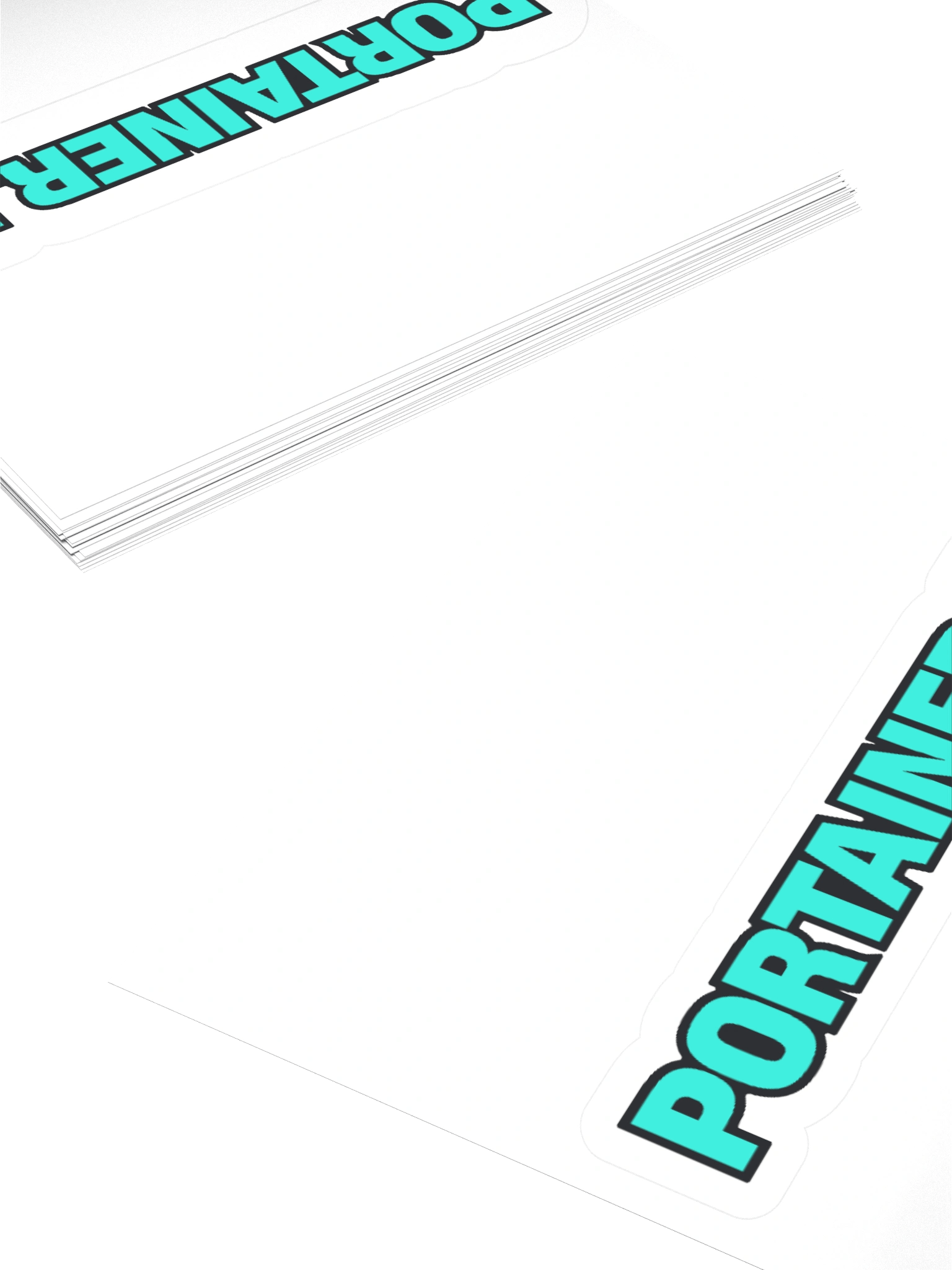 Sticker - Portainer.io Teal product image (4)