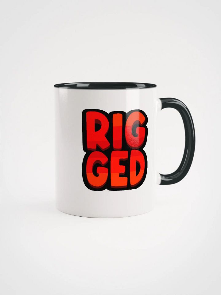 Rigged White Color Splash Mug product image (1)