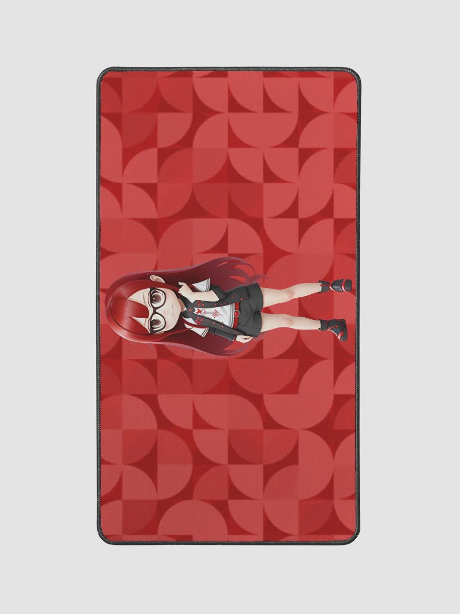 (Red CHIBI) K Desk Mat 12" x 22" product image (1)