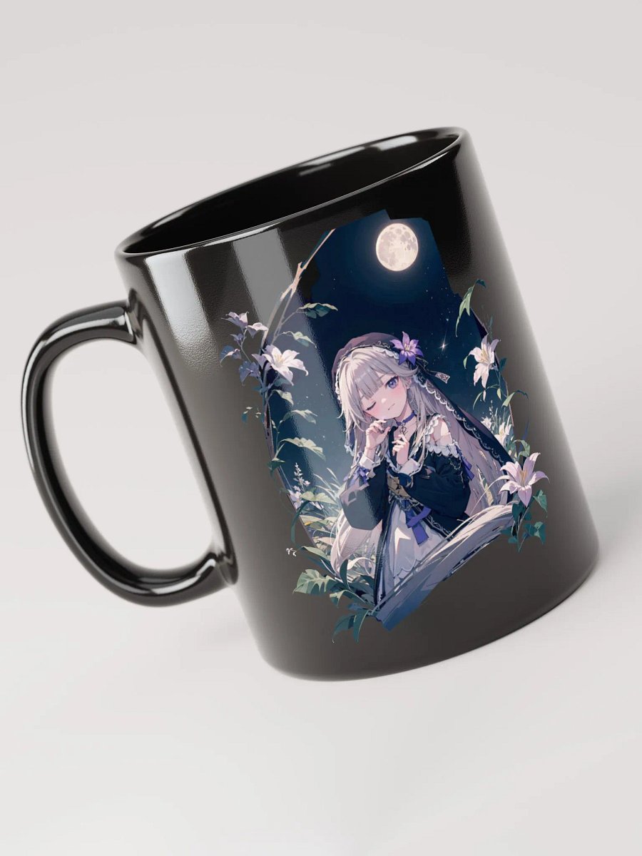 Black Glossy Mug - Herta (Honkai Star Rail) product image (4)