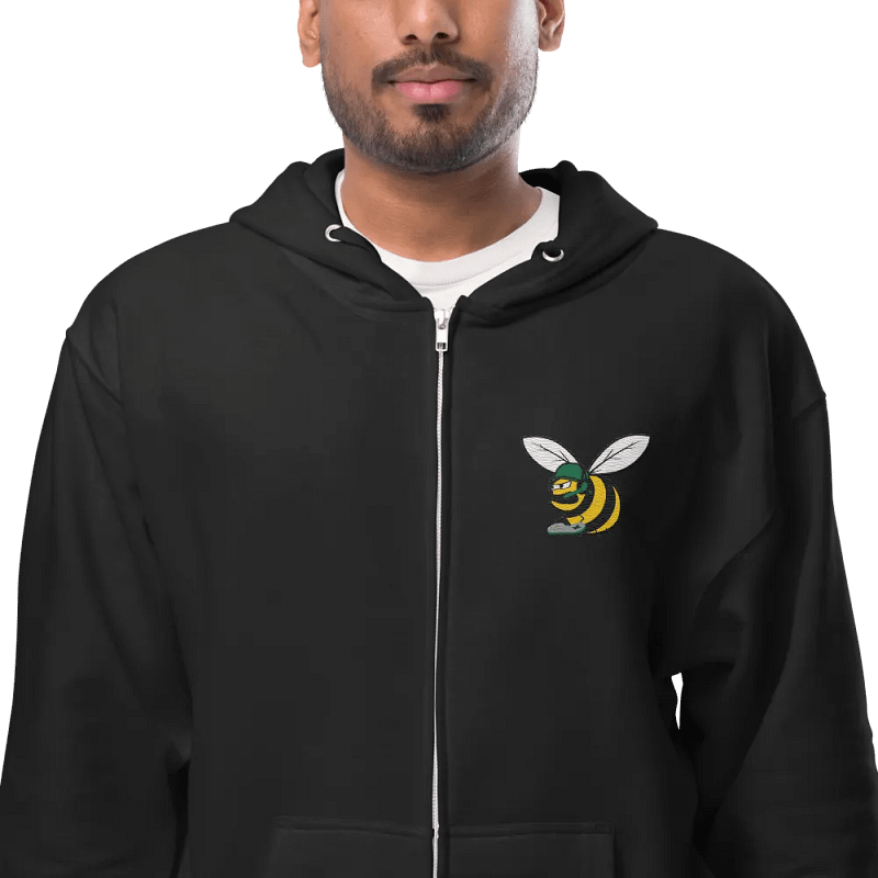 FatBee Gaming Fleece Zip-Up Hoodie