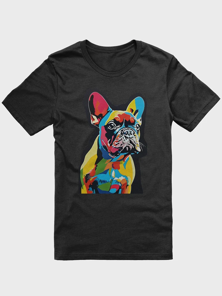 Colorful French Bulldog T-Shirt #547 product image (1)