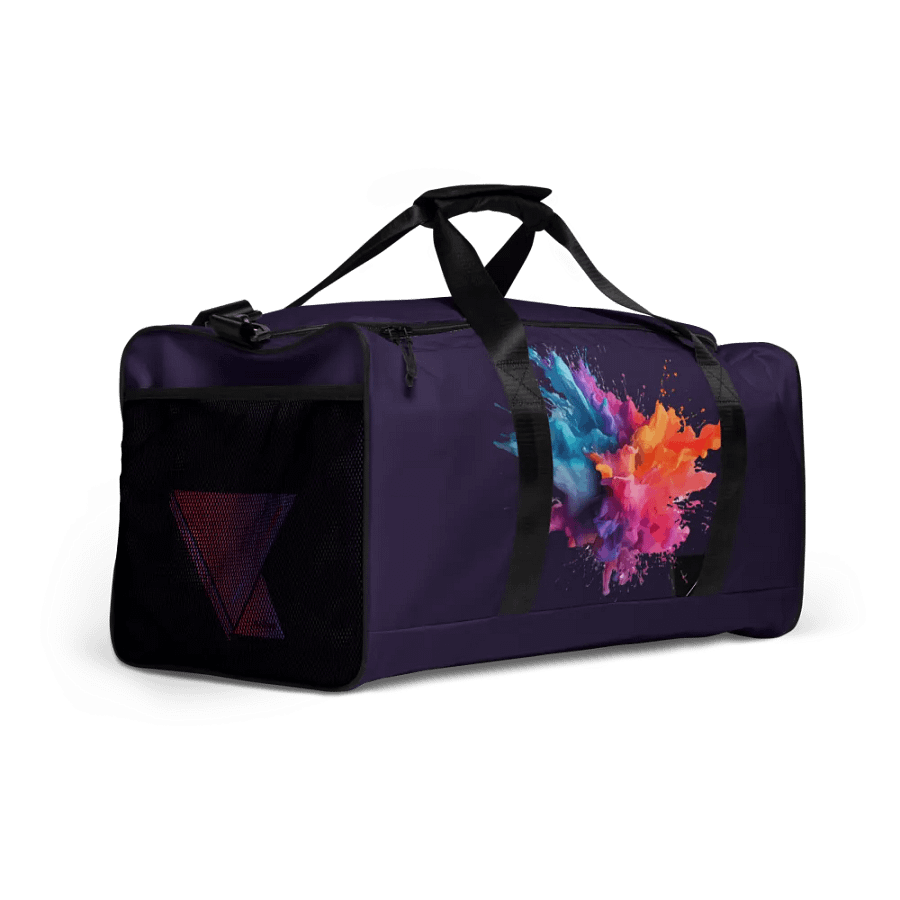 Vibrant Splash All-Over Duffle Bag product image (9)