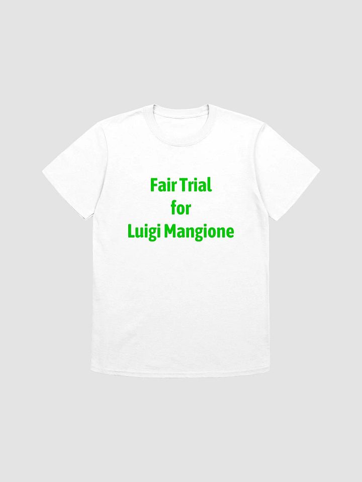 Fair Trial for Luigi Mangione T-Shirt product image (1)