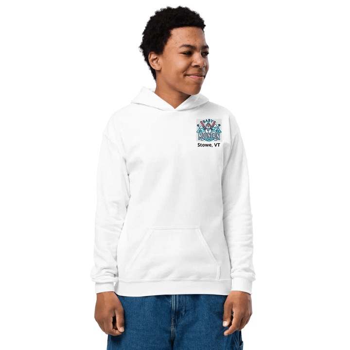 Snowman Slope Youth Hoodie - Stowe, VT product image (11)