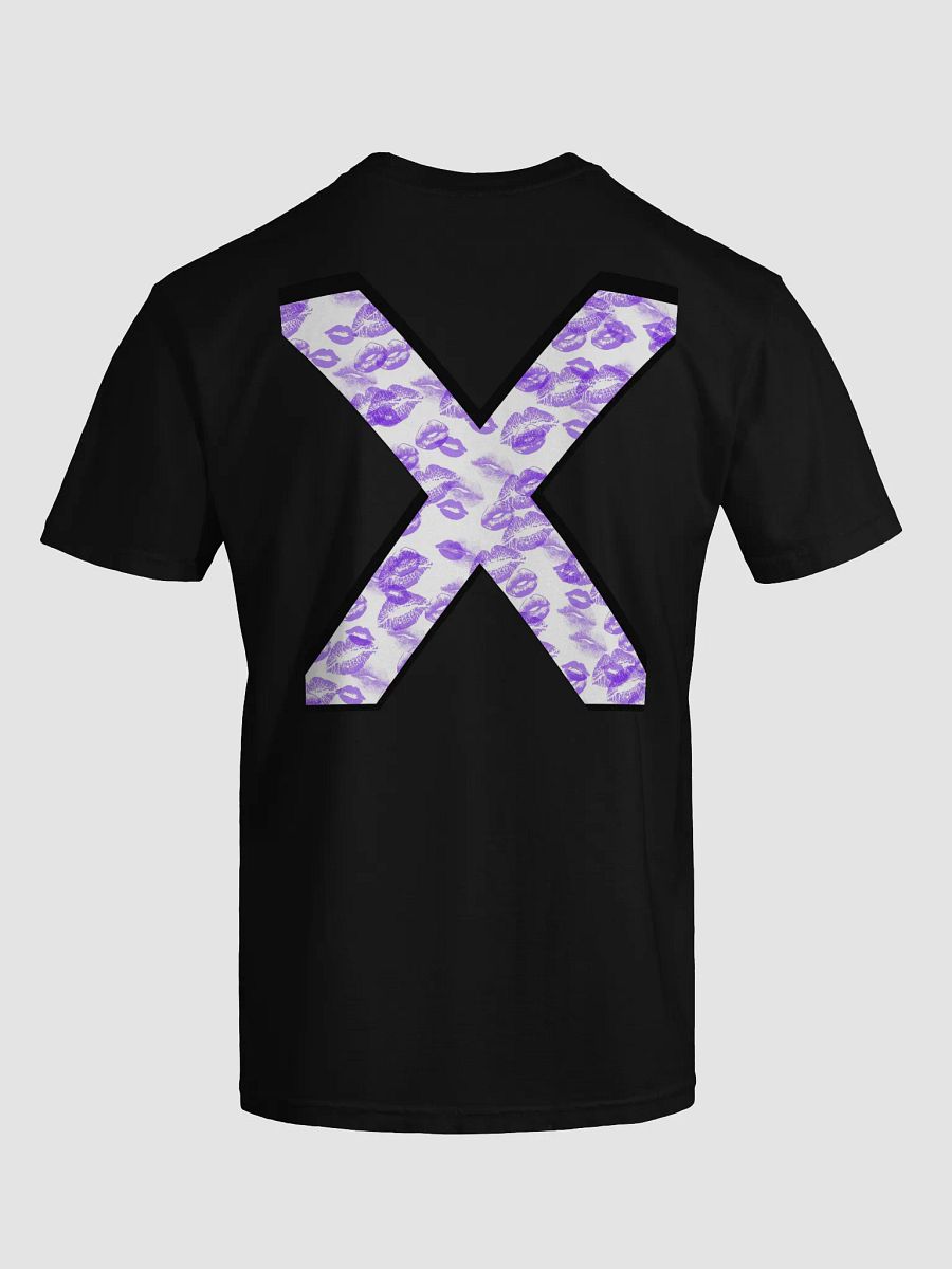 White X Purple Lipstick Kisses Shirt product image (75)