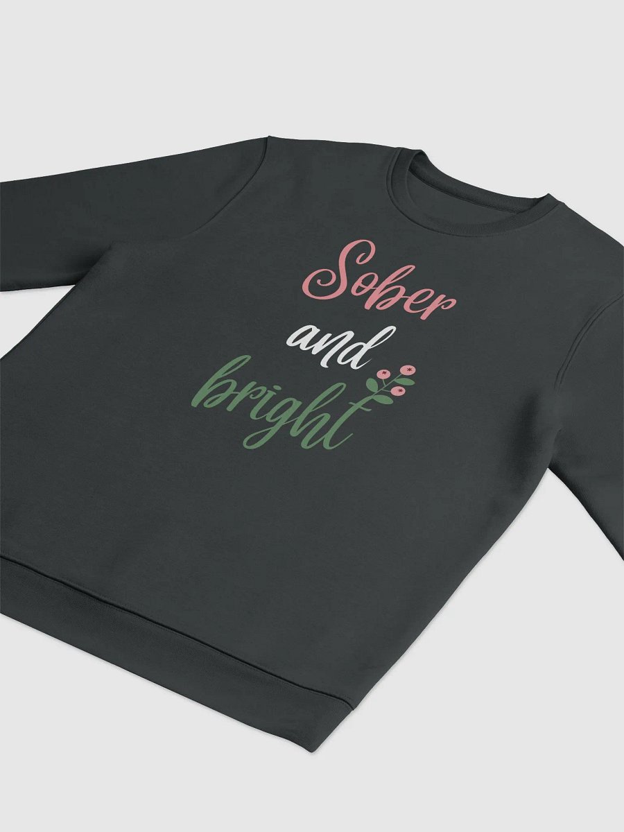 Sober & Bright - Sobriety Christmas Sweater product image (8)