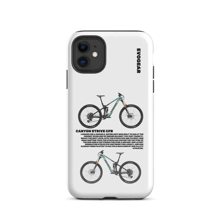 White Strive CFR iPhone Case product image (2)