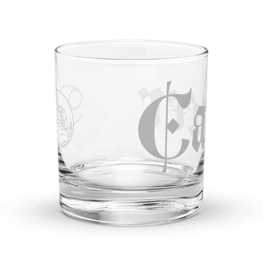 Gothic Cancer Zodiac Rocks Glass product image (3)