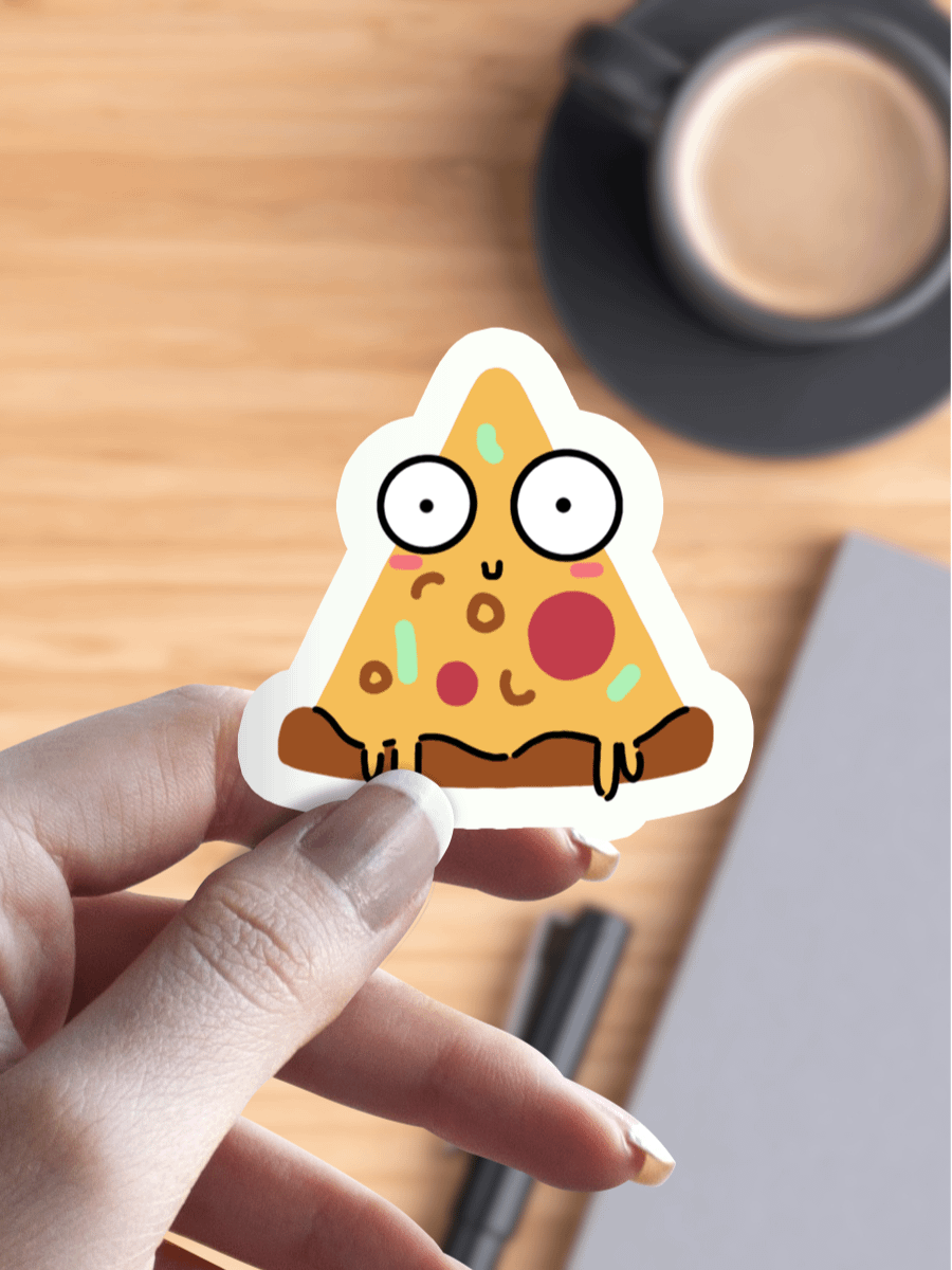 Funny Cute Fast Food Stickers Sheet product image (4)