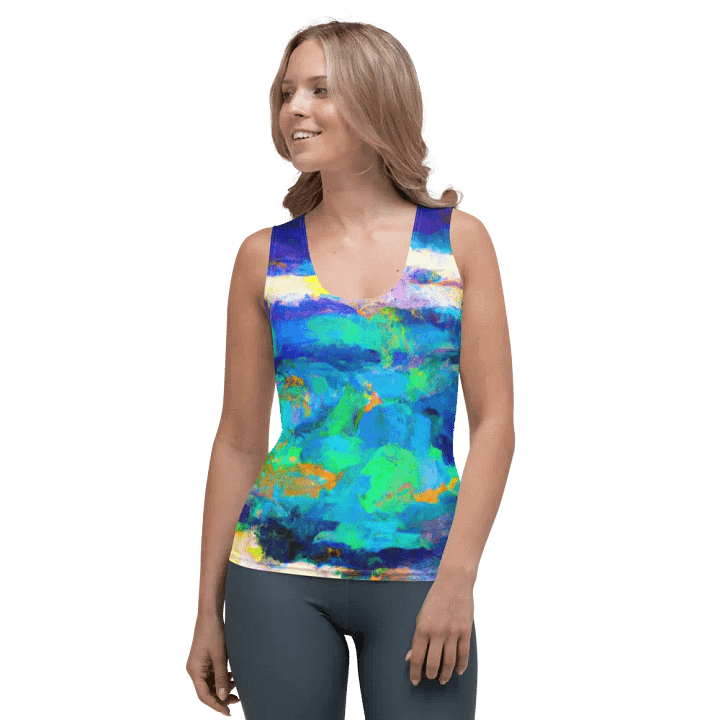 Ocean Breeze All-Over Tank Top product image (1)