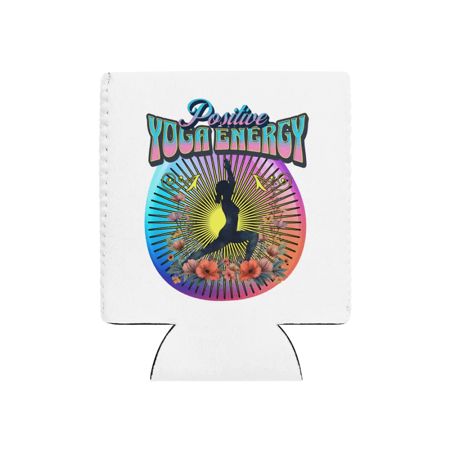 Positive Yoga Energy Radiant Vibes Can Cooler product image (1)