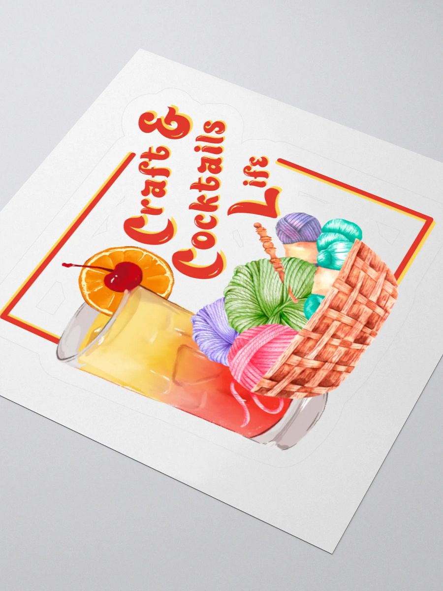 Craft & Cocktails Life Sticker product image (3)