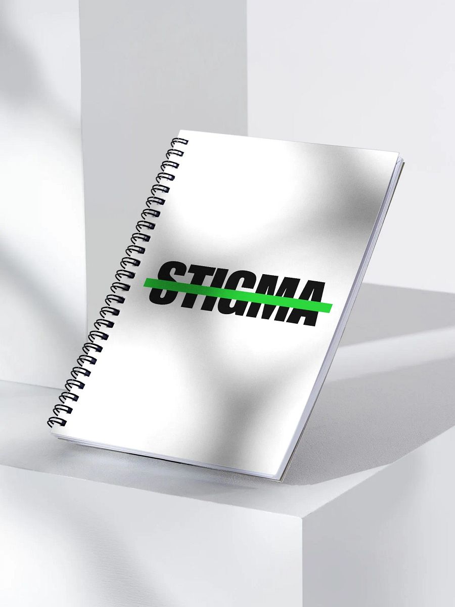 End the Stigma Mental Health Awareness Spiral Notebook product image (3)
