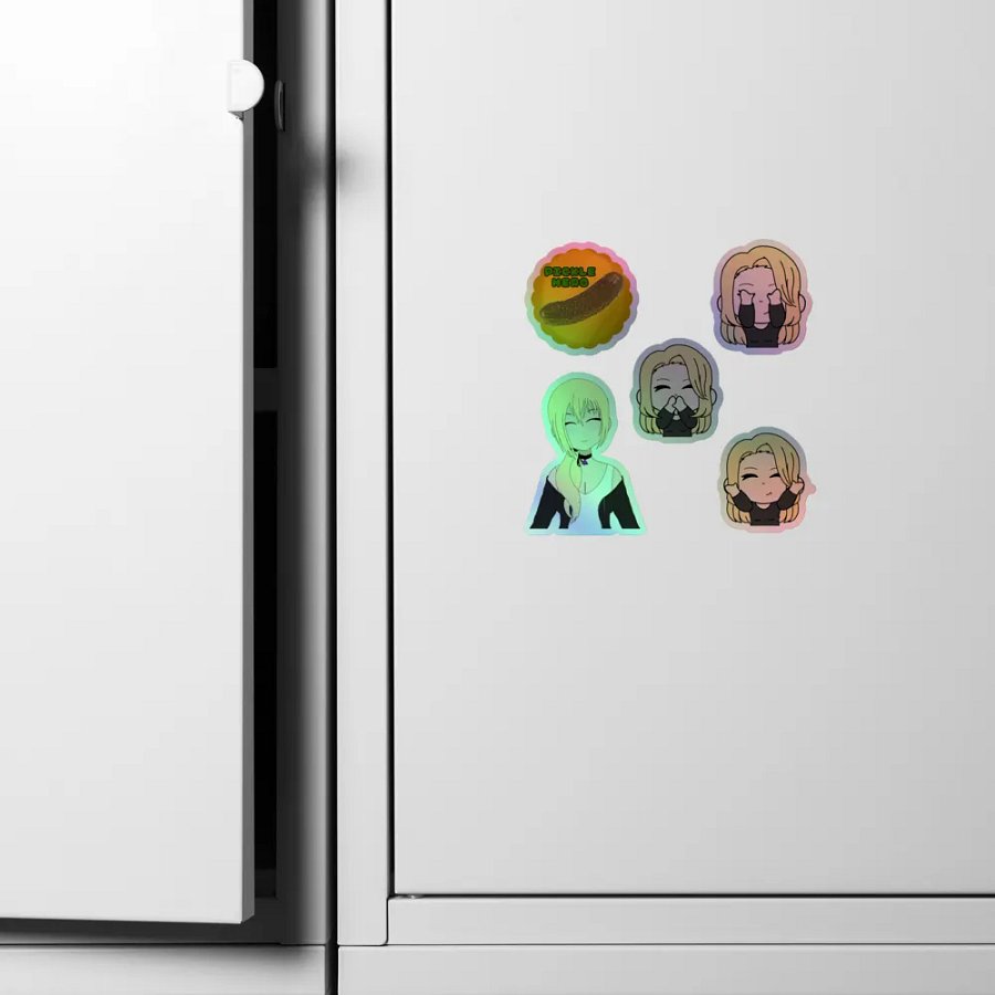 Pickle Hero Emotion Expressions Sticker Set product image (4)