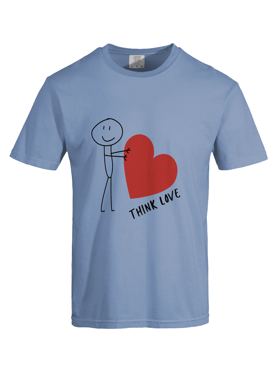 Think Love Heavyweight T-Shirt product image (54)