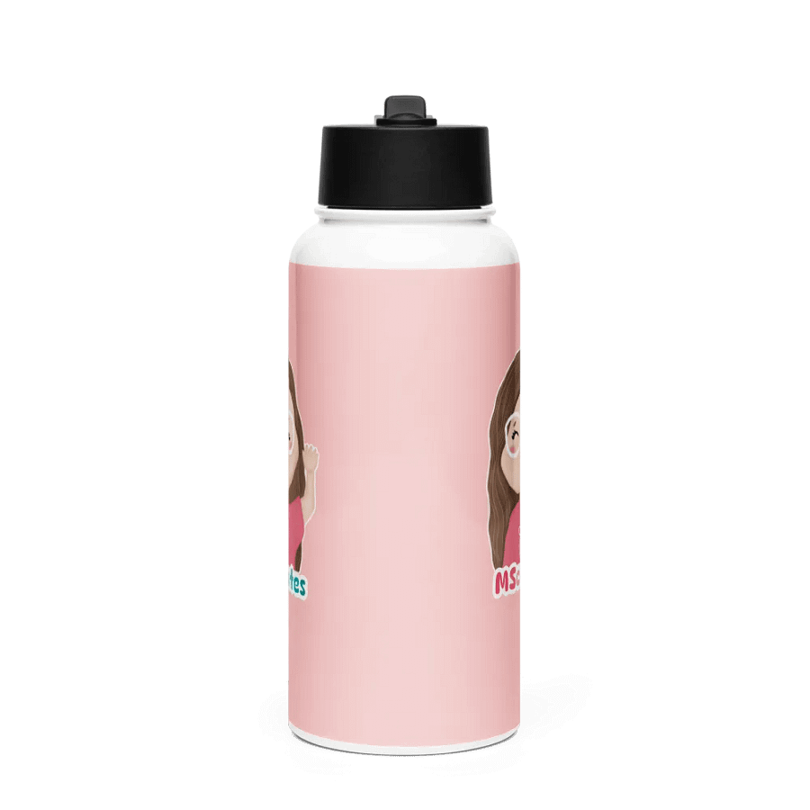 MScreates Water Bottle Pink product image (2)