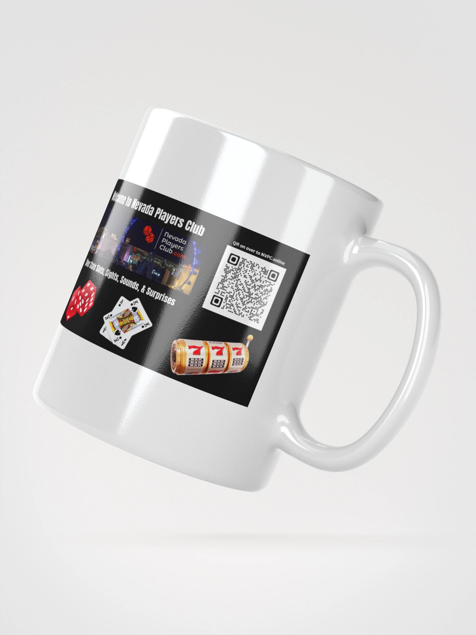White "Welcome to NVPC" Mug product image (3)