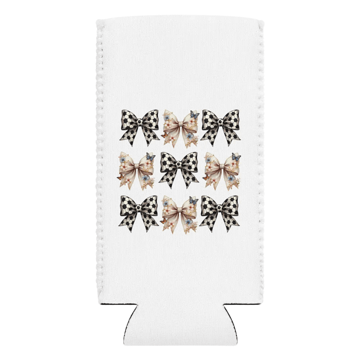 Spring Bows Soccer Chic Can Cooler product image (2)