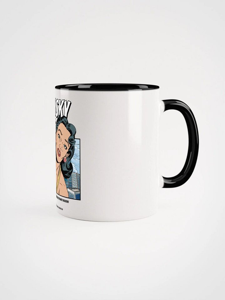 Whiskey Tears Pop Art Ceramic Mug product image (2)
