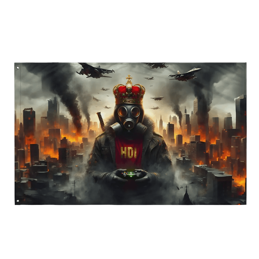 HDI Burning City Flag product image (3)