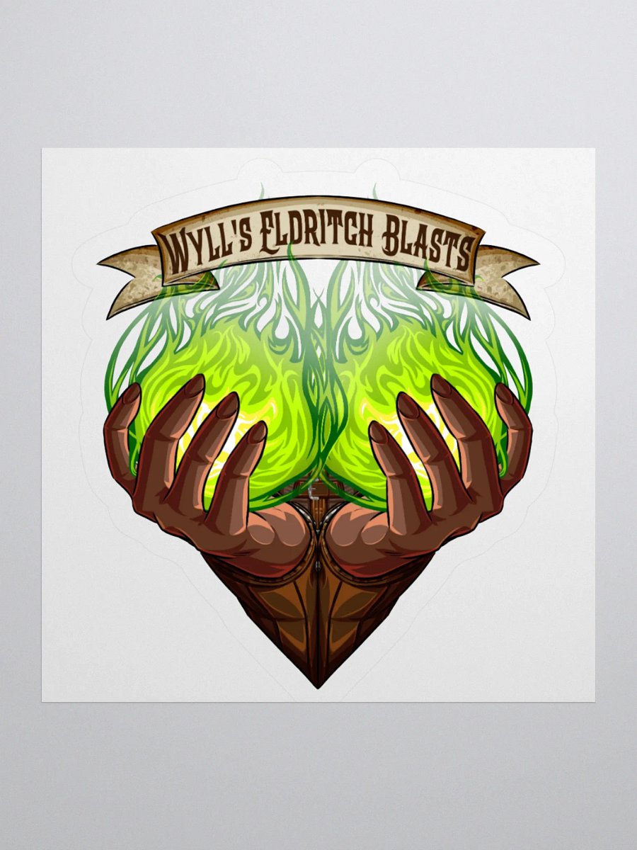 Wyll's Eldritch Blasts Sticker product image (2)