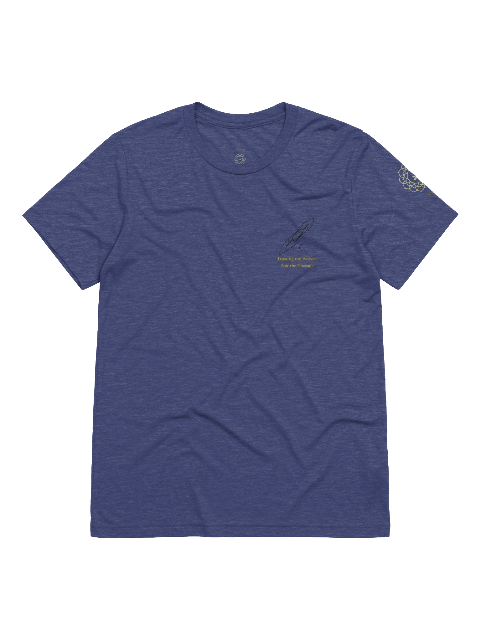 Trusting The Weaver T-Shirt | Christian Romans 8:28 Tee | God Works For Good Apparel | Unisex Faith Shirt product image (1)