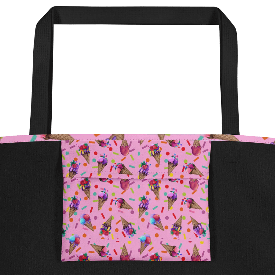 Pink candy delight tote bag for young ladies daughters girls product image (2)