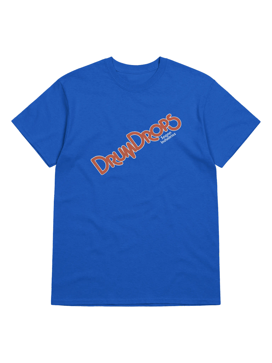 Drum Drops Tee (White Print) product image (1)