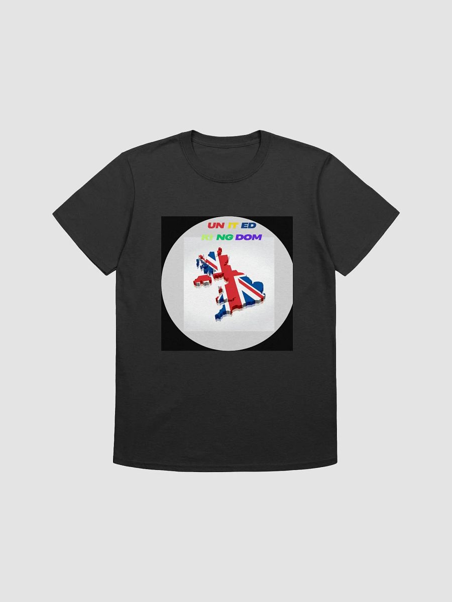 United Kingdom Flag Map Unisex Softstyle T-Shirt product image (1)