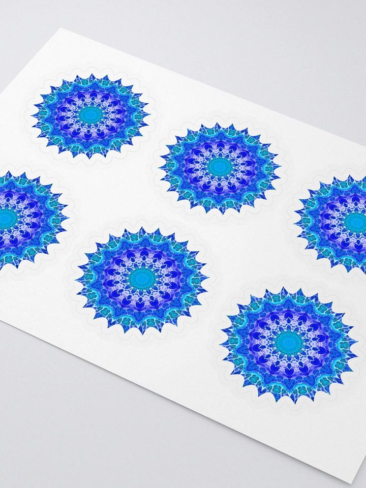 AZURE FLOWER MANDALA product image (2)