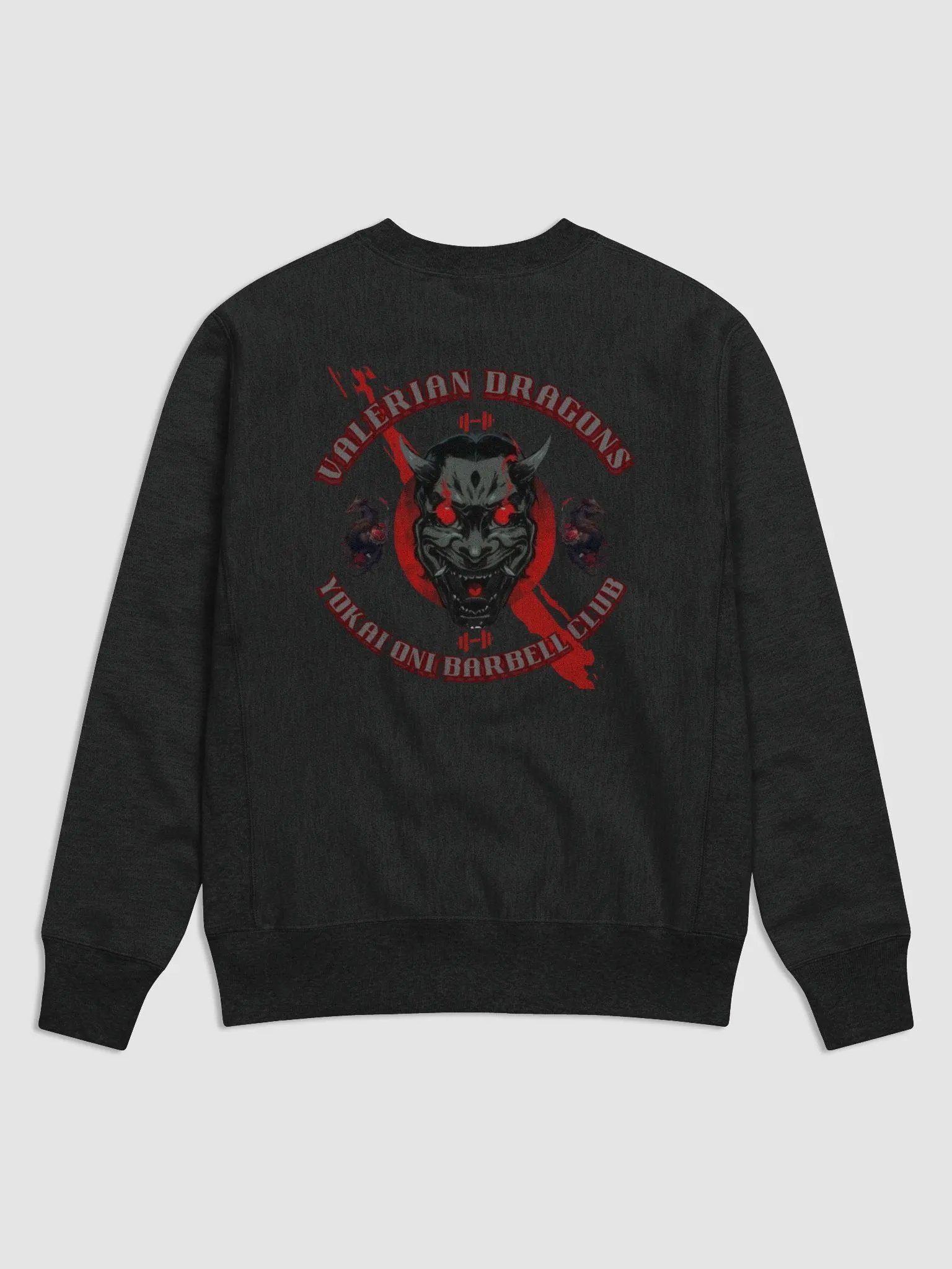 the oni demon champion sweater product image (2)