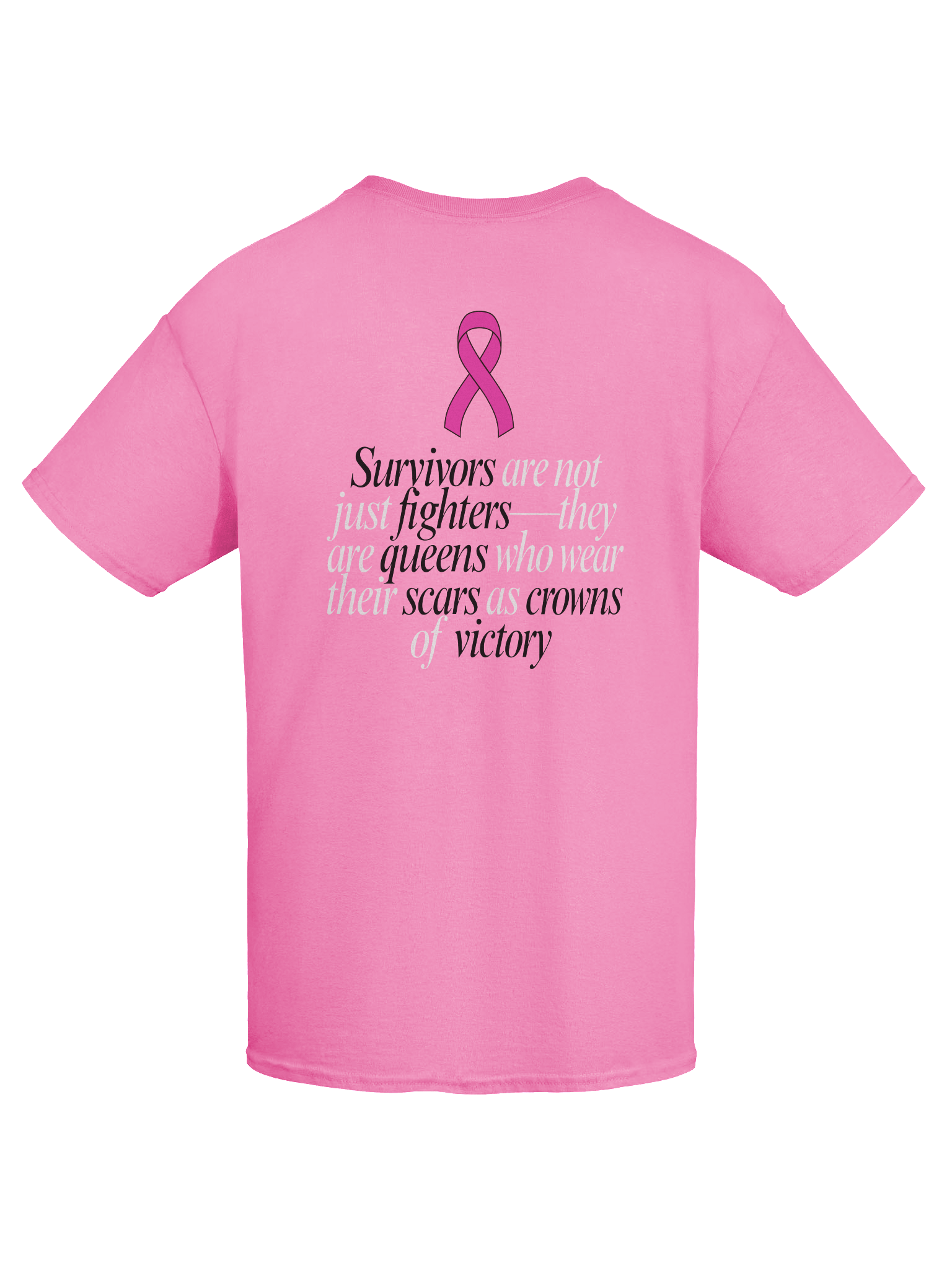Breast Cancer Warrior T-Shirt – Pink Ribbon Awareness Tee for Strong Women product image (11)