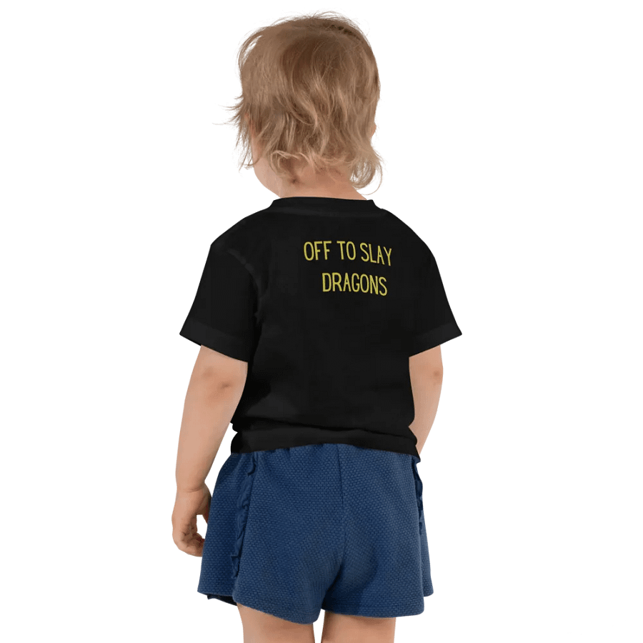 Peaceful Warrior Sword and Shield Toddler T-Shirt product image (37)