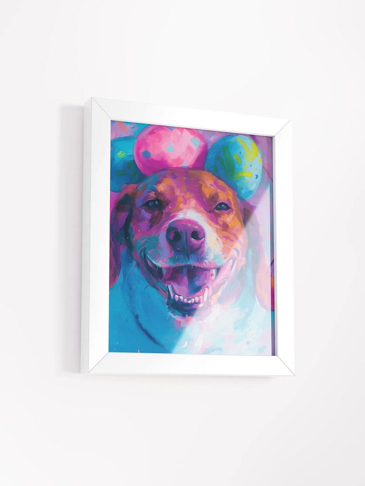 Whimsical Dog Joy Framed Print product image (2)