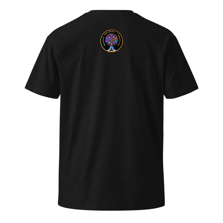 Meditate Feel Great & Appreciate T-Shirt - Vibrant Sacred Geometry Design product image (2)