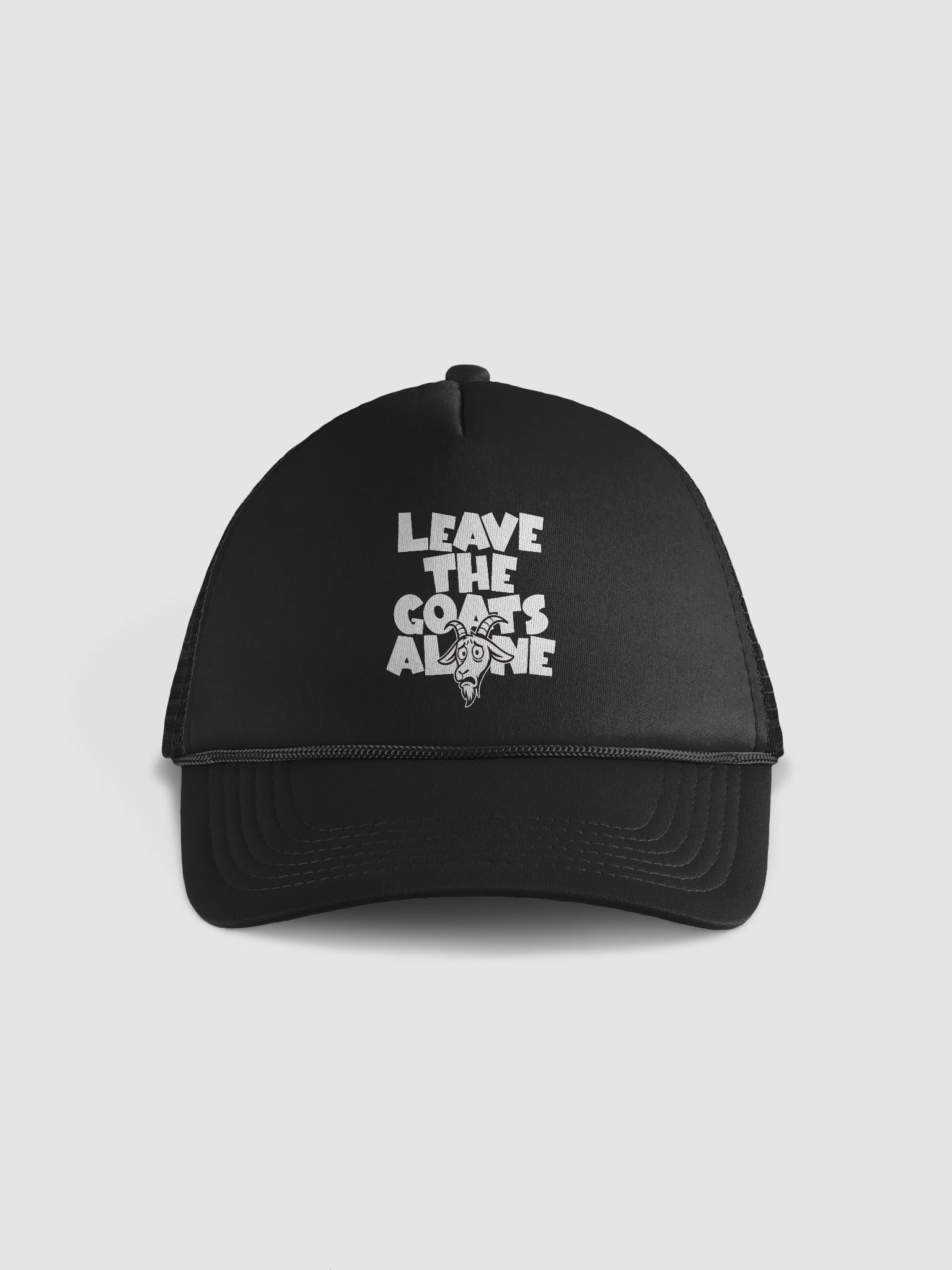 Leave the Goats Alone Cap product image (1)