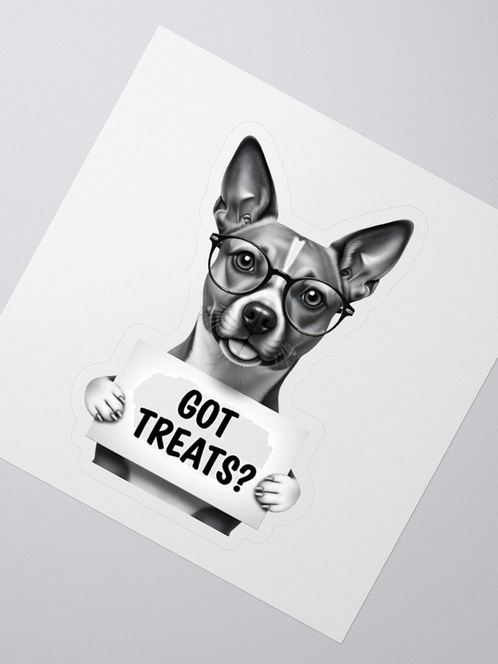 Got Treats Potcake Sticker product image (2)