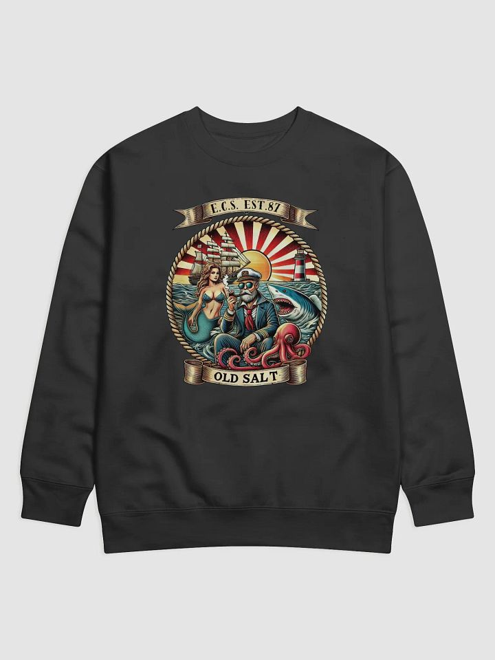 OLD SALT Mens Black Sweatshirt product image (1)