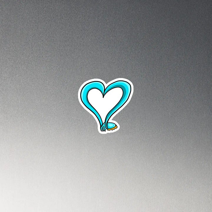 Tentacle Heart Magnet product image (2)