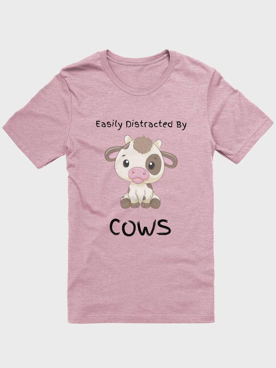 Easily Distracted By Cows - Unisex T-shirt Bella Canvas 3001 product image (1)