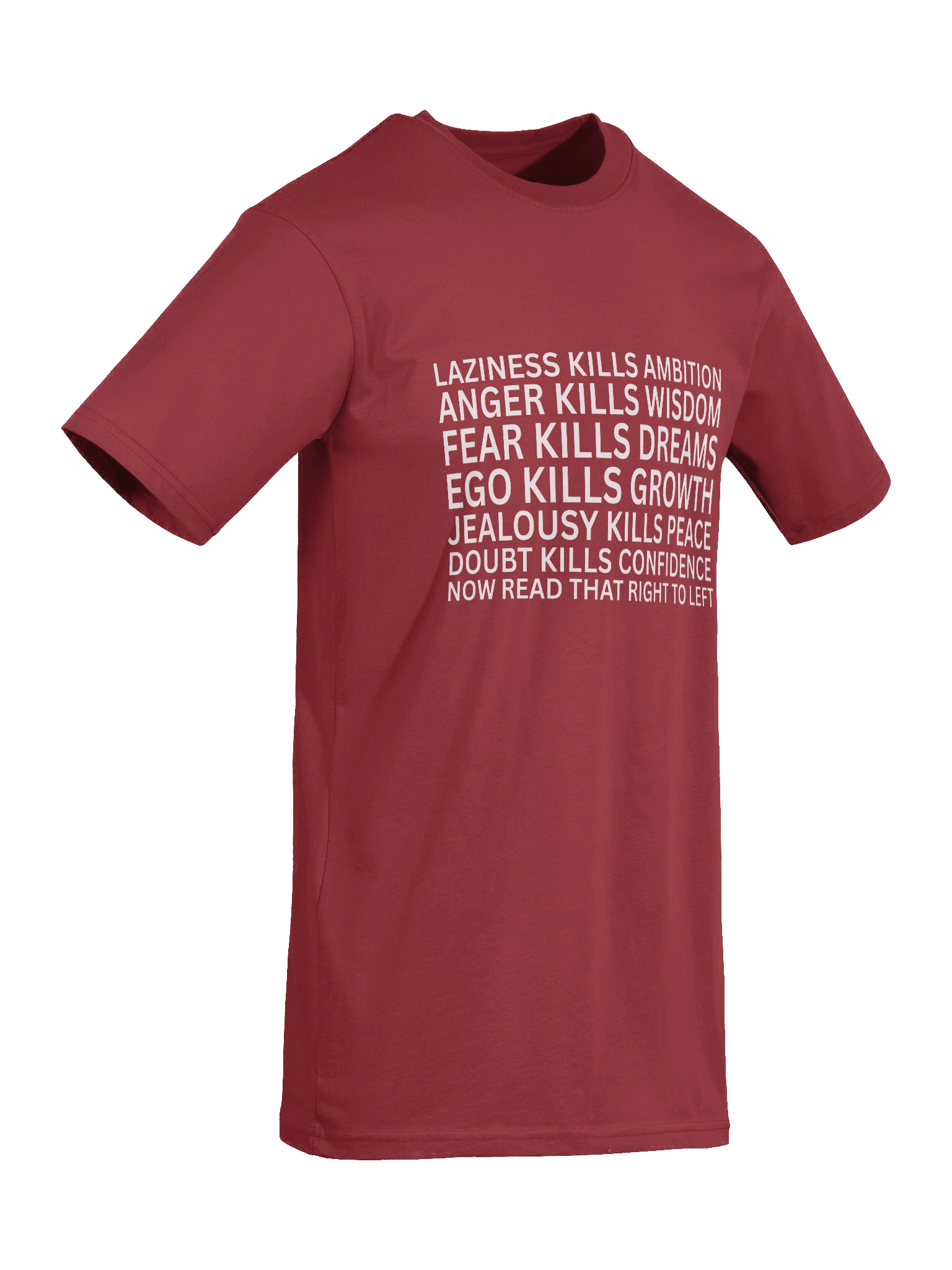 Ambition Kills Laziness 100% Cotton T-shirt product image (11)