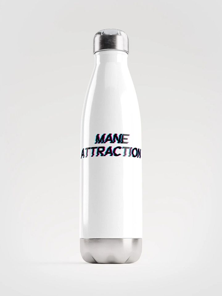 MA White Stainless Steel Water Bottle product image (1)