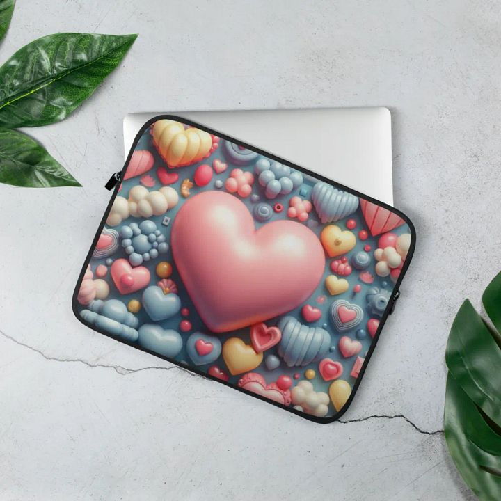 Only Heart Laptop Sleeve product image (2)