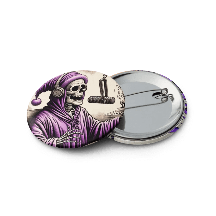 Morbid Set of 5 Pin Buttons product image (6)