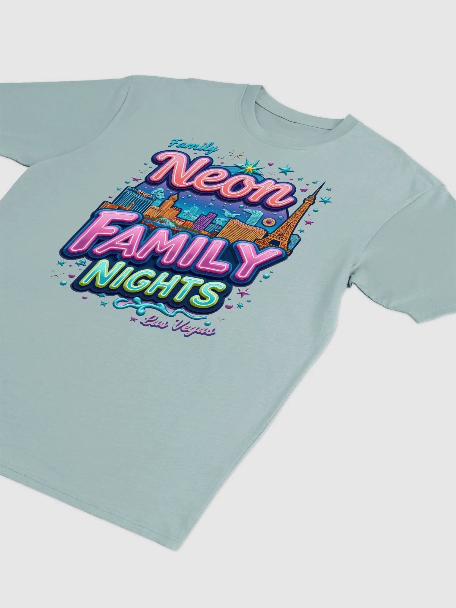 Neon Nights Las Vegas Men's Tee product image (12)