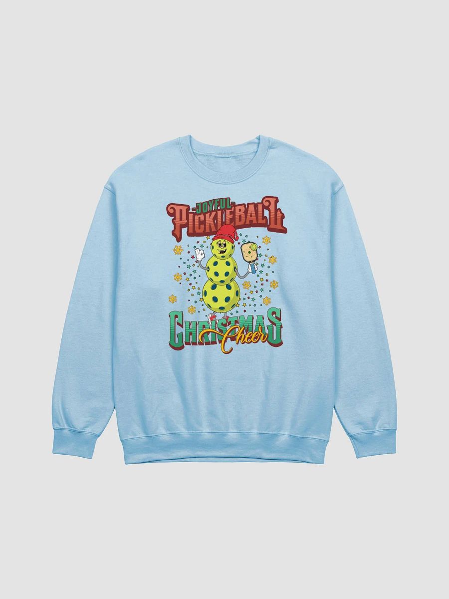 Joyful Pickleball Christmas Cheer Snowman Crewneck product image (5)