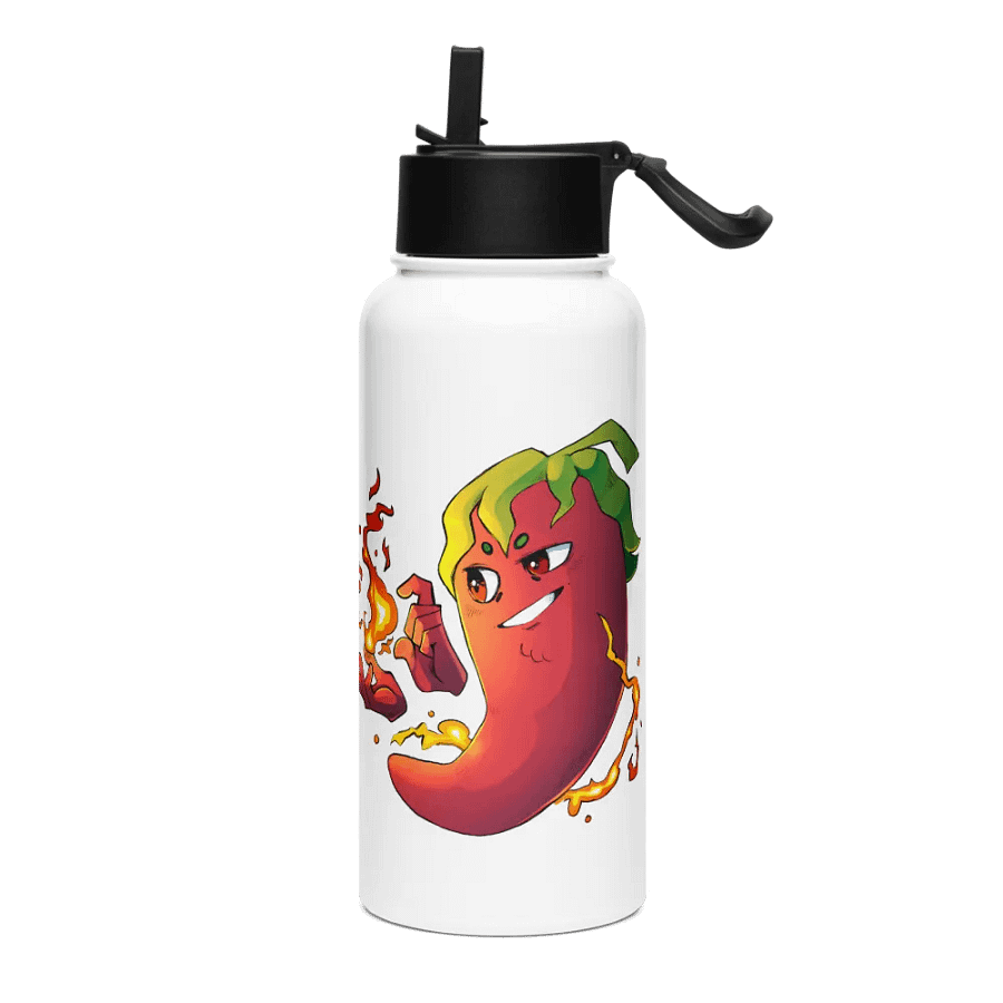 NEW! Pepper Logo Stainless Steel Bottle product image (1)